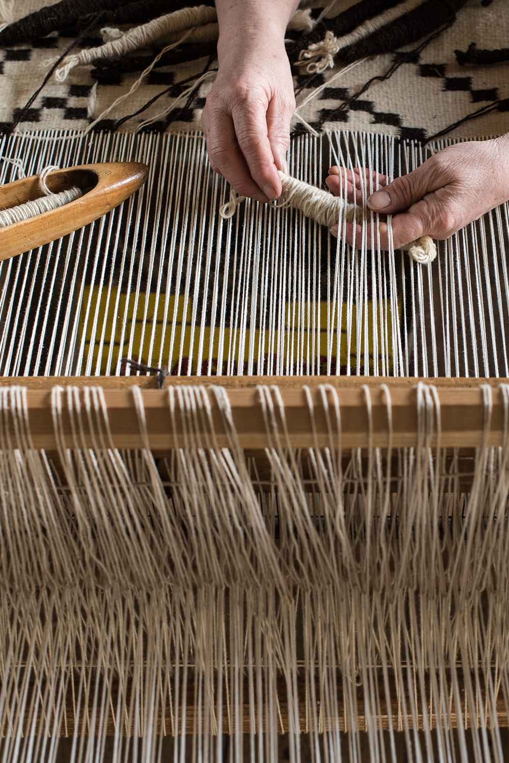 Corso di telaio manuale calabrese antico recupero tradizione brand malia lab artigianale etico sostenibile