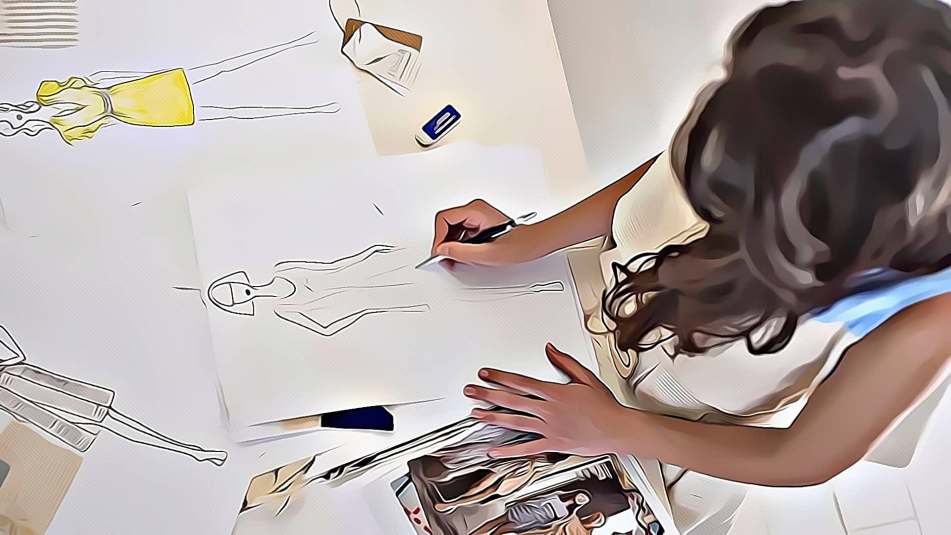 FLAVIA AMATO modellista moda artigianale calabria atelier malia lab abbigliamento etico sostenibile