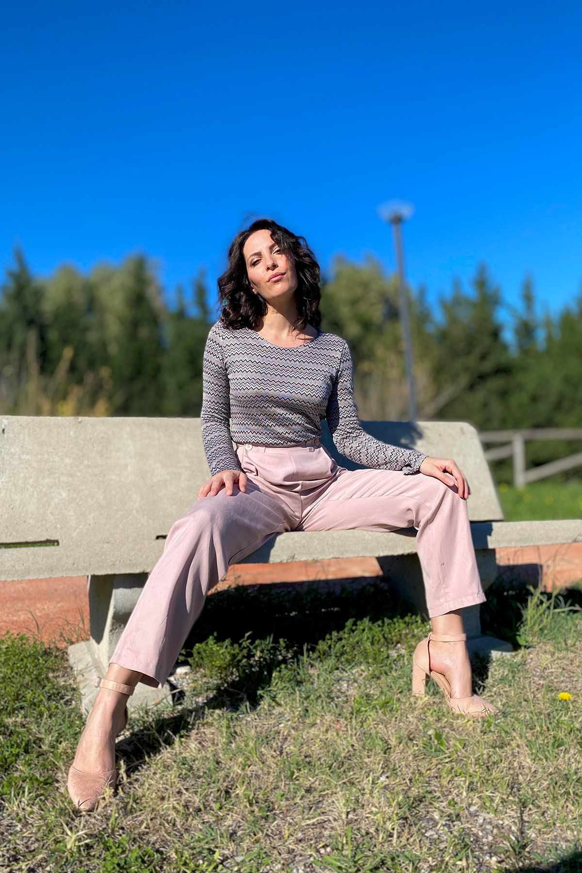 Maglia NORA calda ecoviscosa sottogiacca abbigliamento sostenibile moda responsabile sartoriale brand malia lab