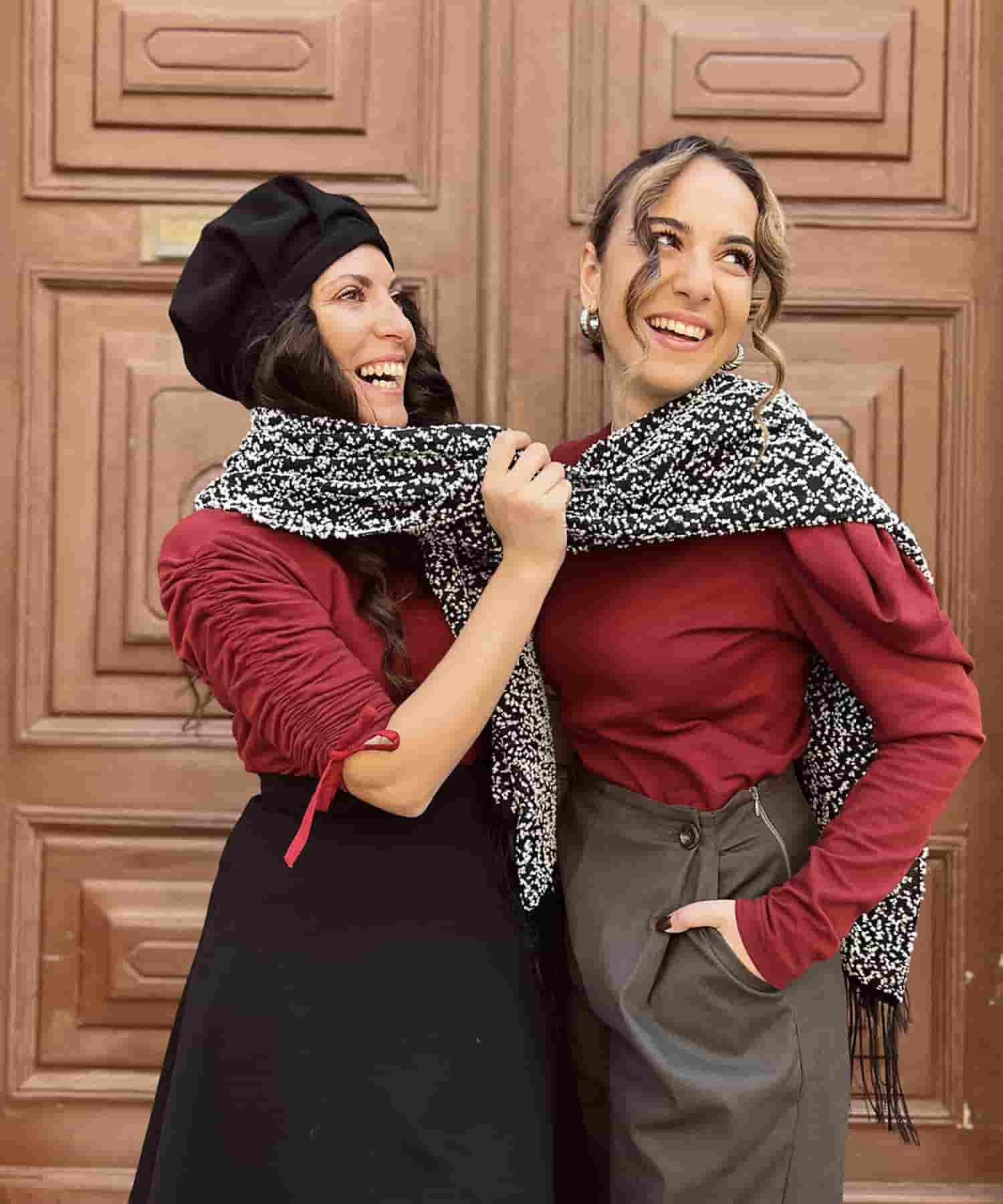 Sciarpa Giuliana Telaio manuale calabrese malia lab atelier di moda sostenibile