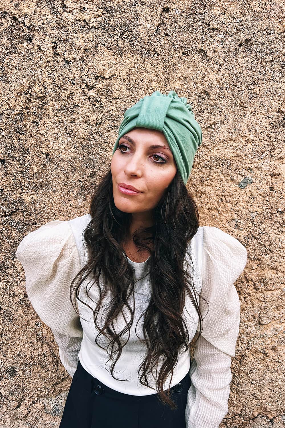 Bea turban in organic cotton - Main Image