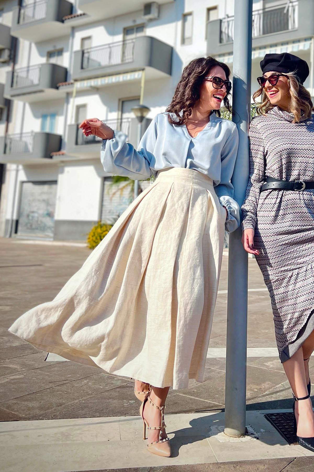 Camicia Aloe lana biologica ecoviscosa di aloe brand malia lab atelier moda artigianale etica abbigliamento sostenibile vestiti sostenibili camicie su misura realizzata artigianalmente