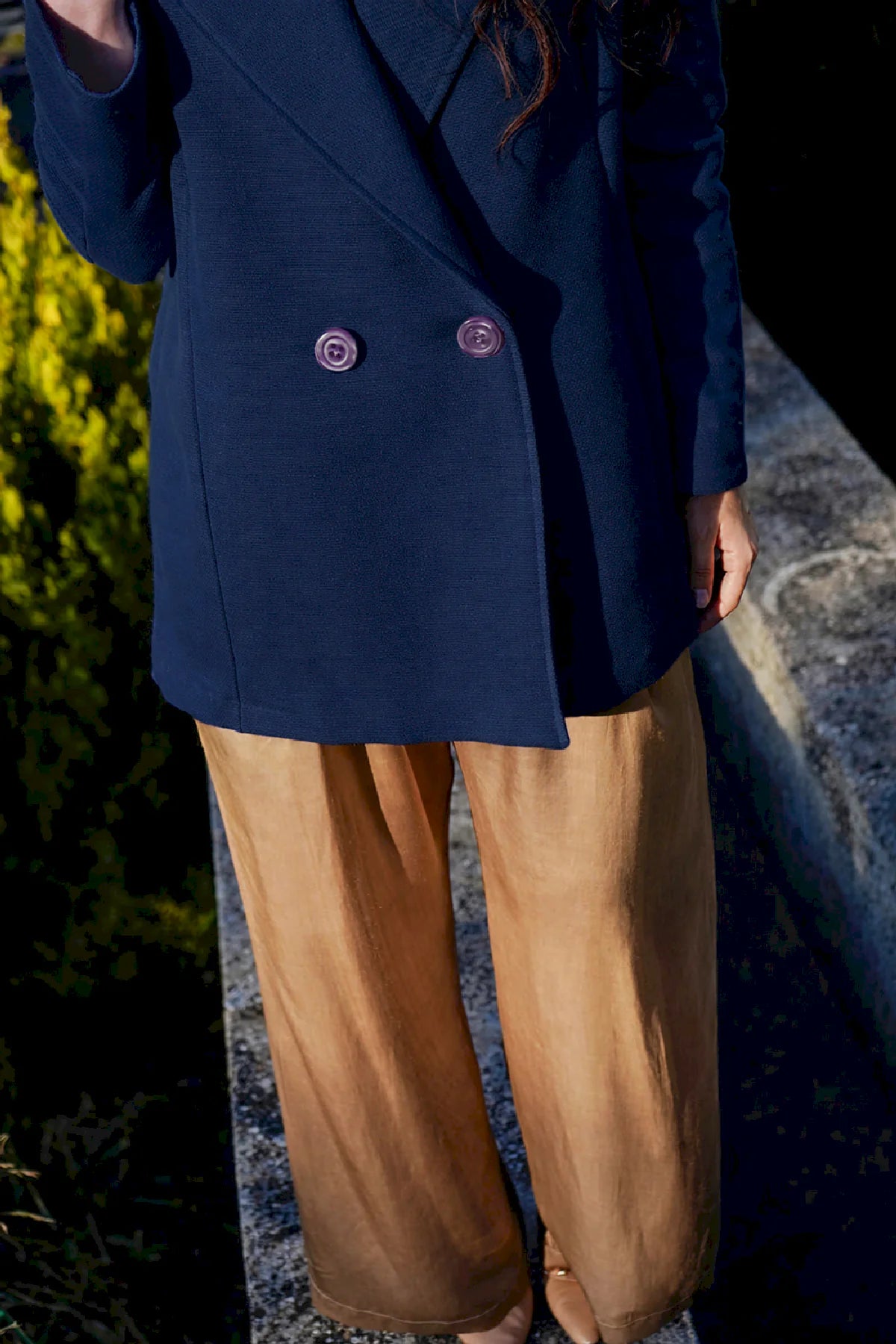 BENEDETTA jacket in organic cotton, linen, hemp, and wool