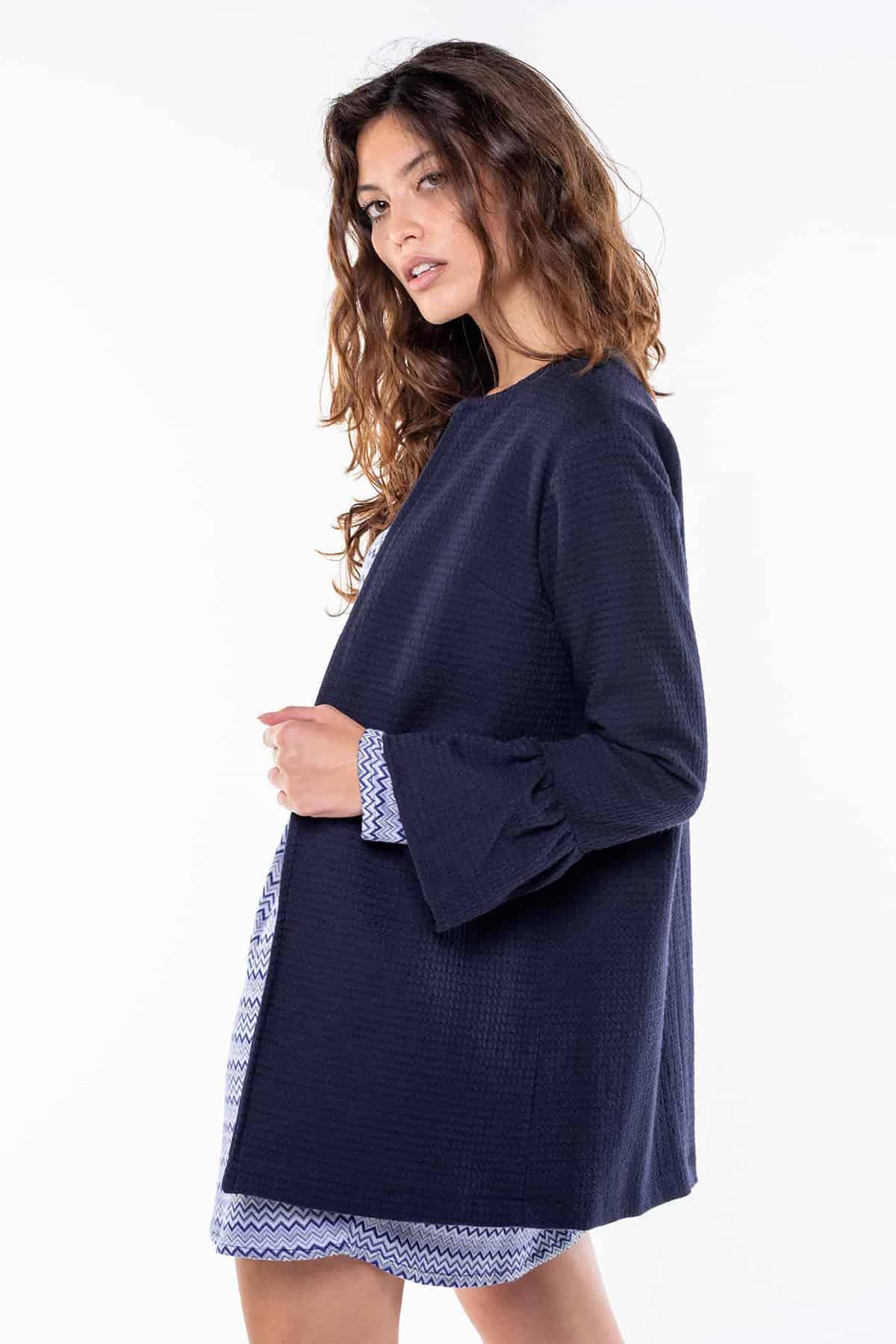 Giacca TERESA lana e cotone biologici