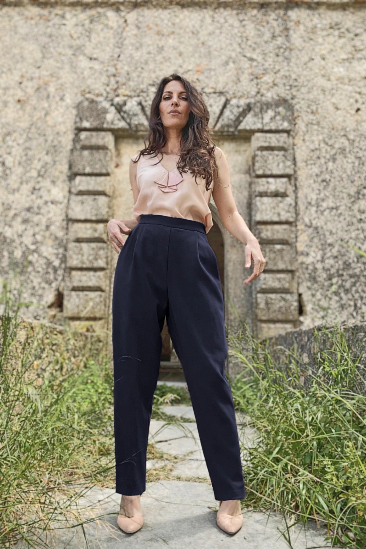 Pantalone ADA in cotone deadstock