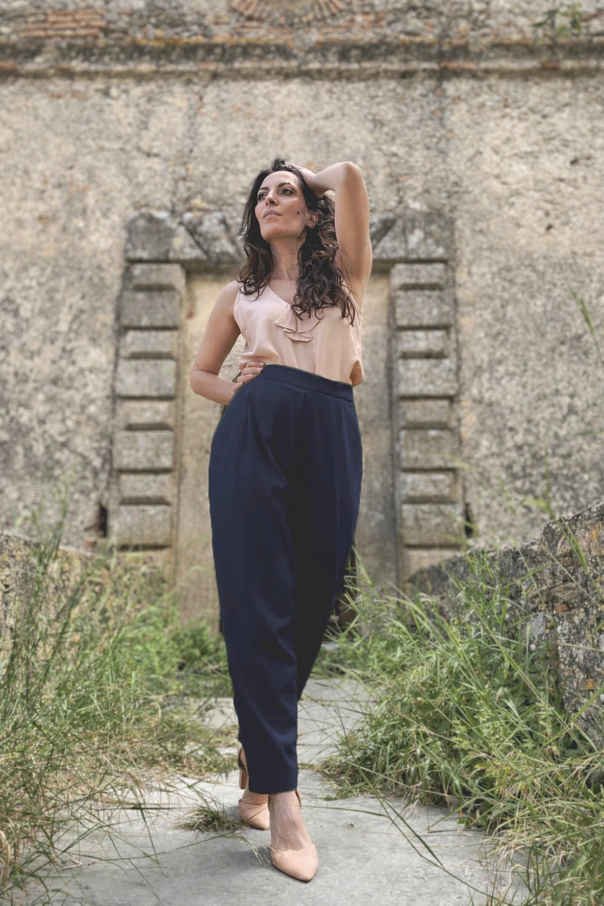 Pantalone ADA in cotone deadstock