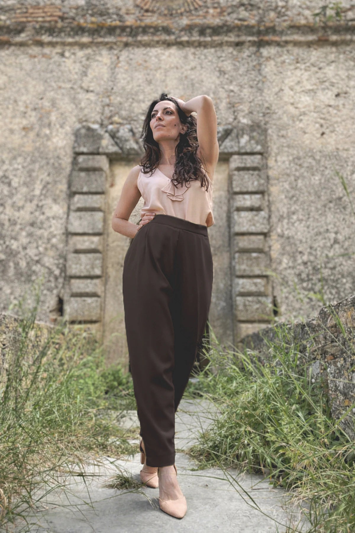Pantalone ADA in cotone deadstock