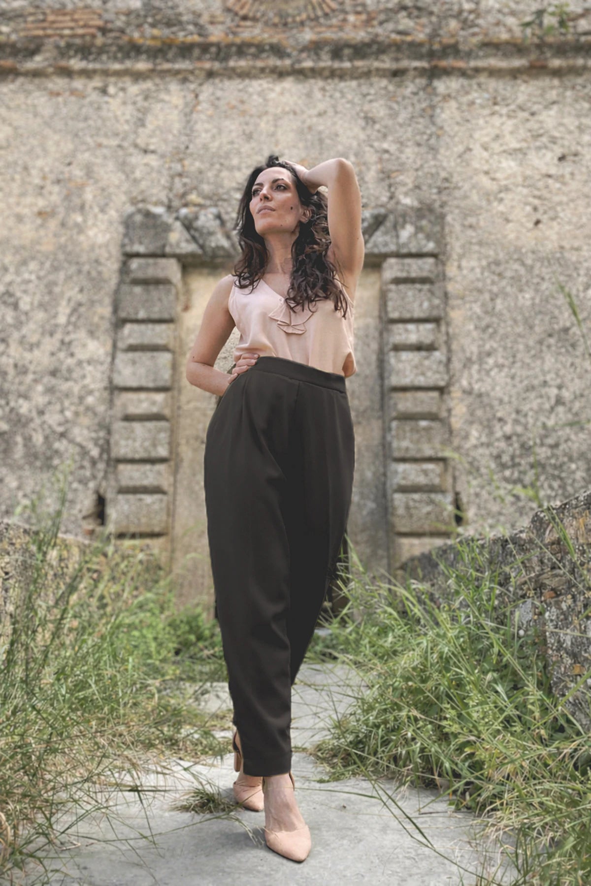 Pantalone ADA in cotone deadstock