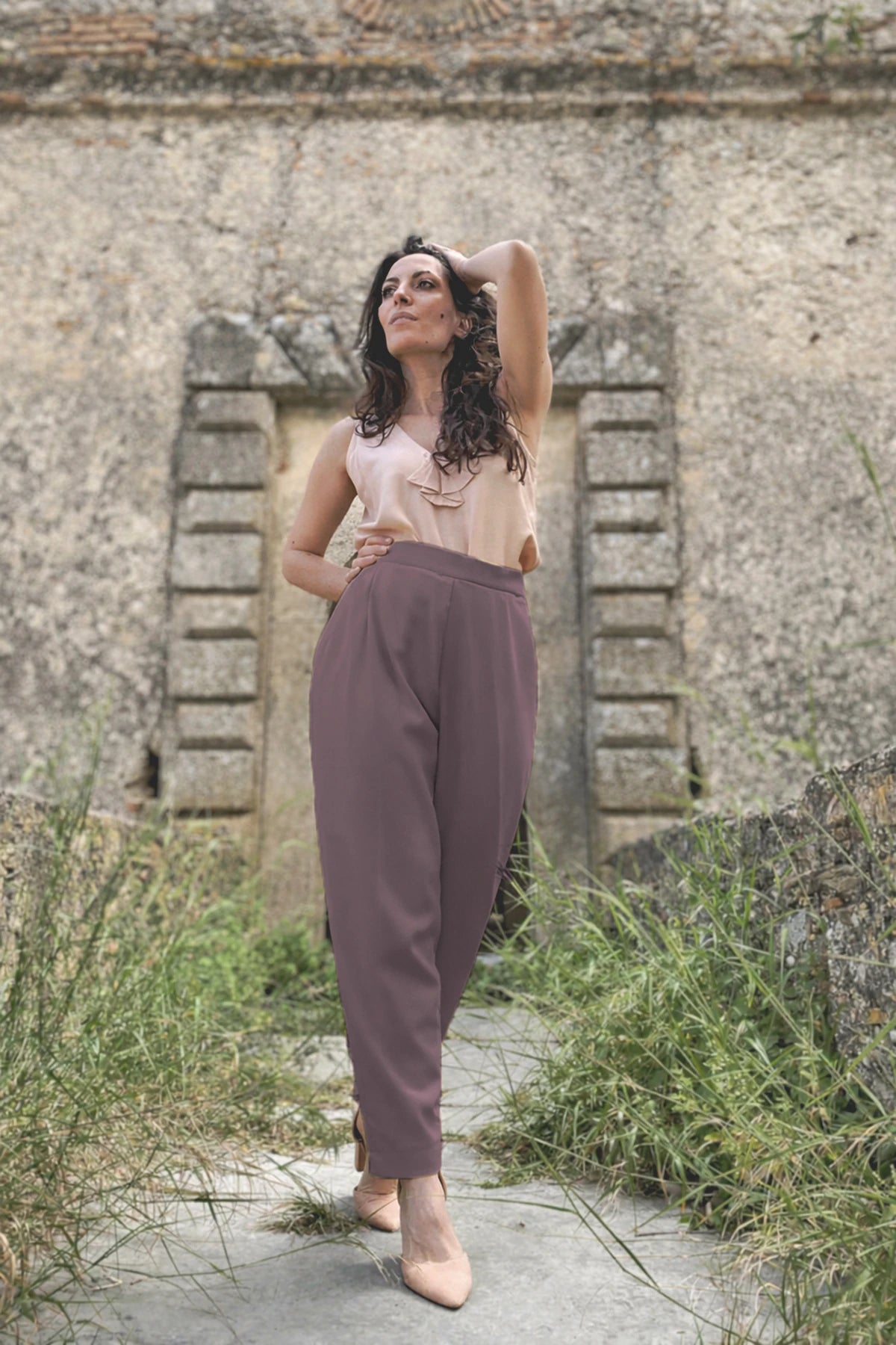 Pantalone ADA in cotone deadstock