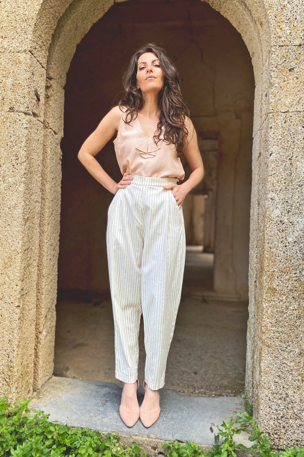 Pantalone ADA in lyocell e seacell