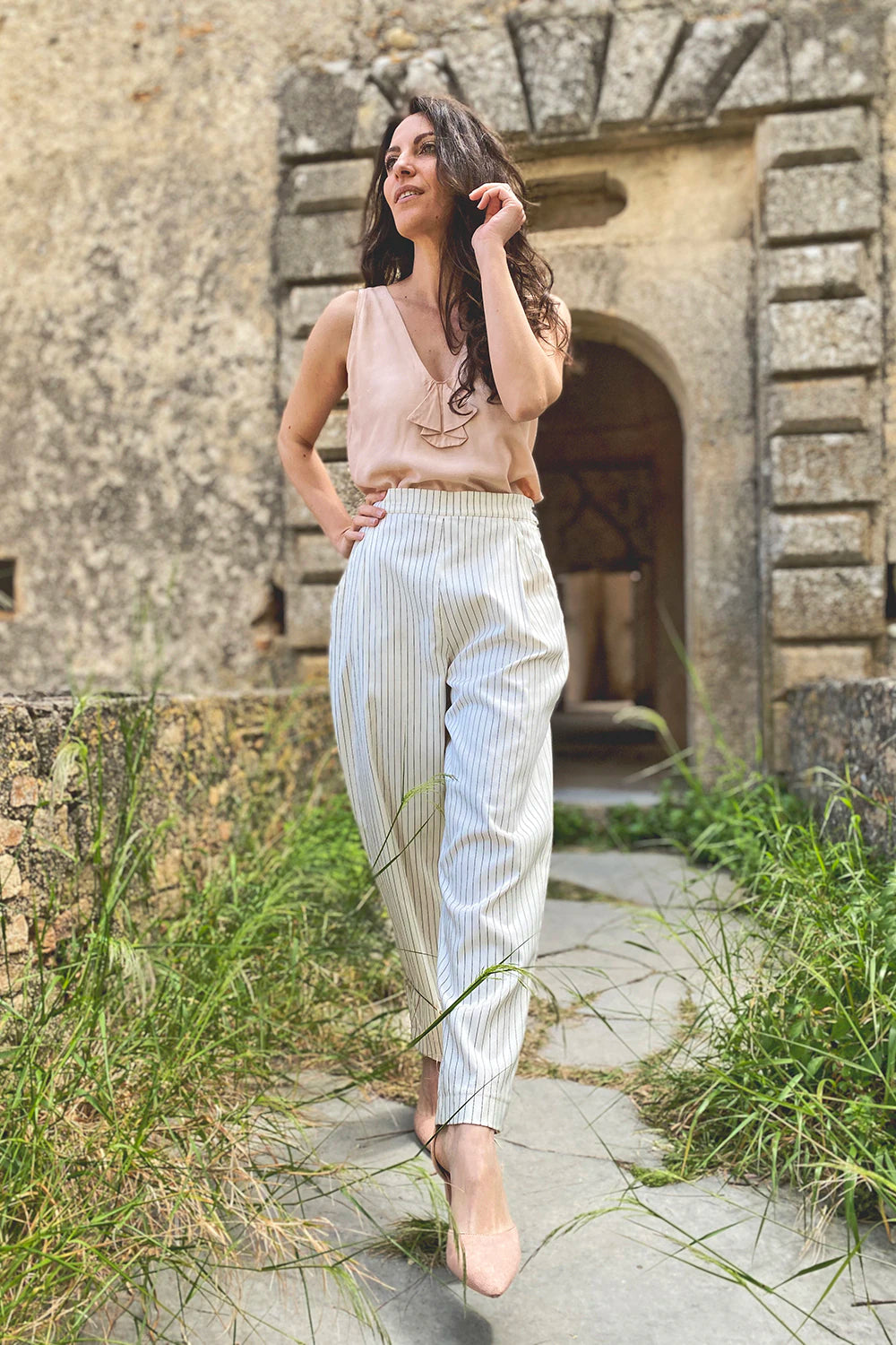Pantalone ADA in lyocell e seacell