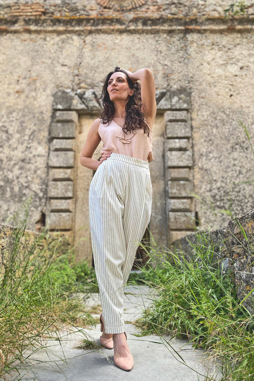 Pantalone ADA in lyocell e seacell