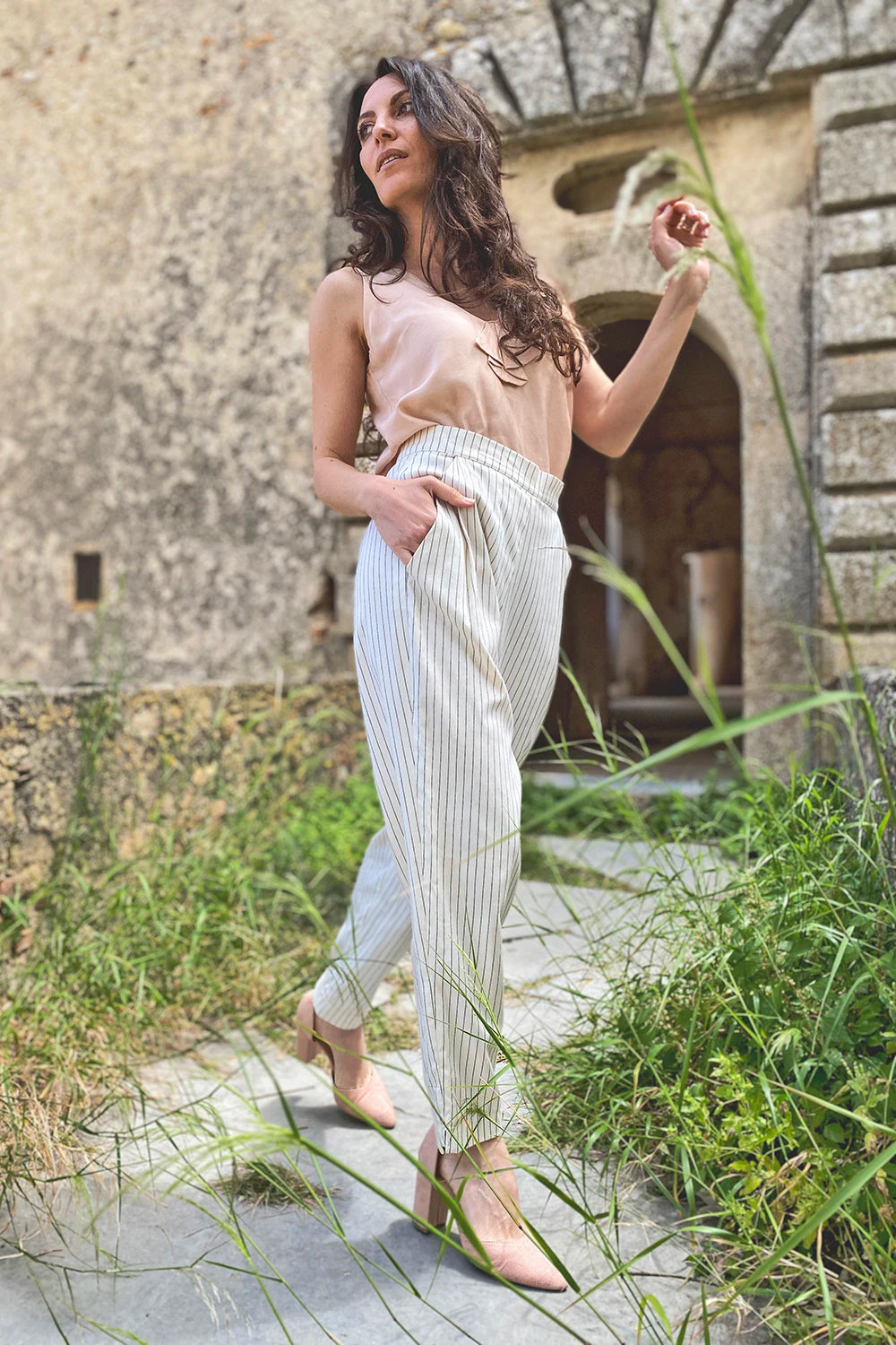 Pantalone ADA in lyocell e seacell