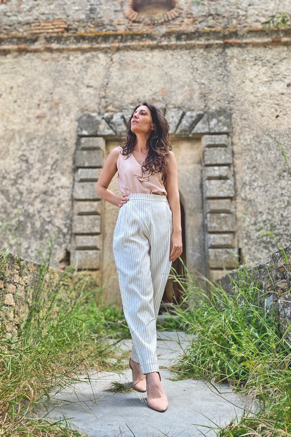 Pantalone ADA in lyocell e seacell