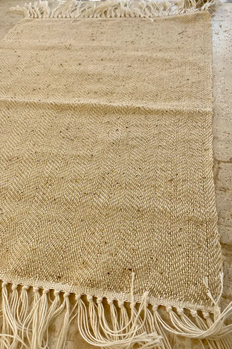 tovaglietta americana telaio manuale calabrese spigato ginestra
